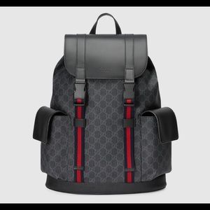 Men’s Gucci GG Supreme backpack (Authentic)